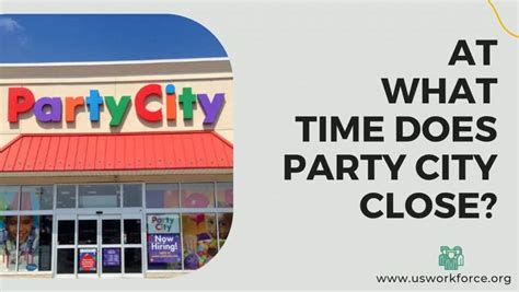 what time does party city close tonight